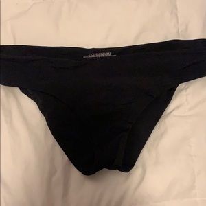 Victoria’s Secret black bikini bottoms